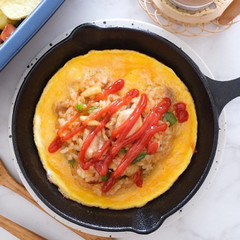 鉄板オムライス
