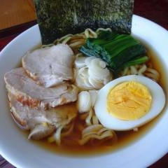 醤油ラーメン～煮干し出汁と鰹出汁使用
