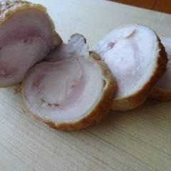 鶏チャーシュー燻製仕上げ
