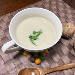 里芋と豆腐のポタージュ