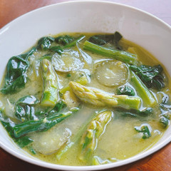 緑野菜のミネストラ