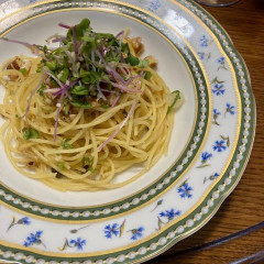 じゃこナッツパスタ