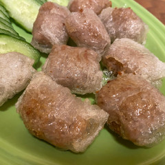 豚肉春雨の揚げ春巻き（タイ風）