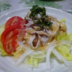 胡麻ドレッシング～照り焼き液の応用～