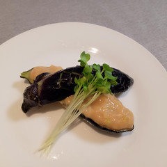 揚げナス田楽