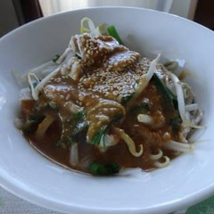 汁なし担々麺～甘辛味噌の応用～