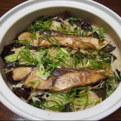 旬魚の炊き込みご飯