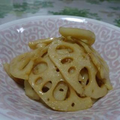 蓮根のきんぴら～照り焼き液の応用～