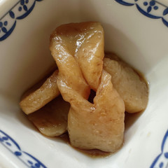 こんにゃくの揚げ煮浸し