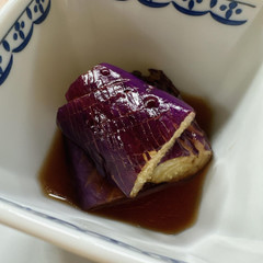 茄子の精進揚げ浸し
