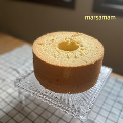 バニラシフォンケーキ