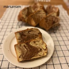 チョコマーブルシフォン
