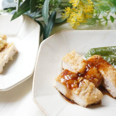 鶏の味噌ガーリックソテー&チキン南蛮