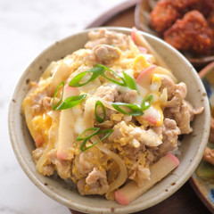 下味豚こまde他人丼