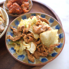 下味豚こまde回鍋肉
