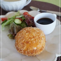 大人のカレーパン（２個分のレシピ）
