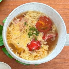 トマトと卵のスープ