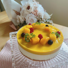 マンゴーヨーグルトケーキ