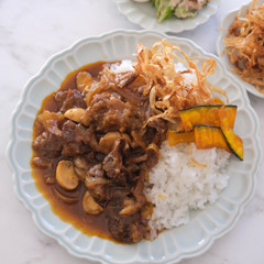 牛すじカレー