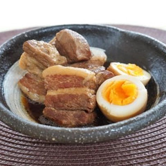 豚の角煮と煮卵