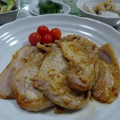 豚の生姜焼き～照り焼き液の応用～