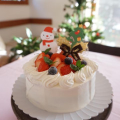 イチゴのケーキ