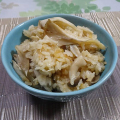 きのこの炊き込みご飯～照り焼き液の応用～