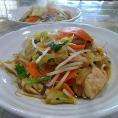 鶏ささみと野菜の豆鼓炒め～照り焼き液の応用～