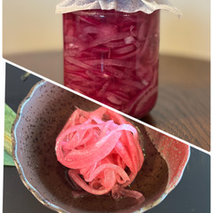 紫玉ねぎの甘酢漬け