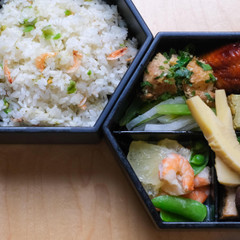 ふきのとうと桜エビのご飯