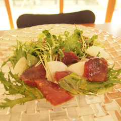 鯛のカルパッチョ