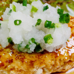 厚揚げつくねハンバーグ
