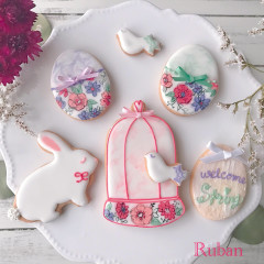 アイシングクッキー・スイーツデコレーション　Ruban