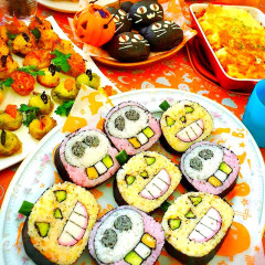 わたりごはん教室　仙台・飾り巻き寿司・食べるアート　