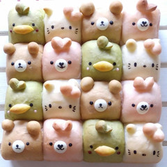 かわいいちぎりぱんと動物パンの教室　夢うさぎ　