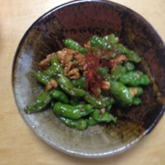 ししとうの炒め物