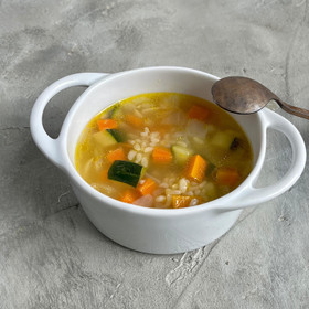 玄米と野菜のスープ