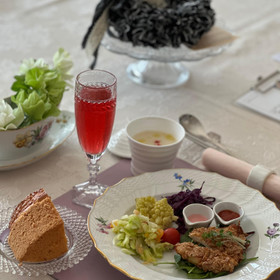プレートランチ付き