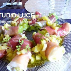 春キャベツを使った華やかな前菜