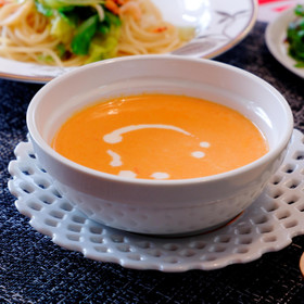 甘みがすごい！パプリカのポタージュ