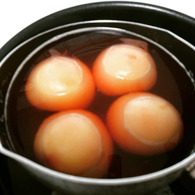 桃のコンポートも作りますよ♪
