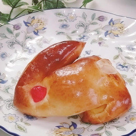 ウサギのクリームパン