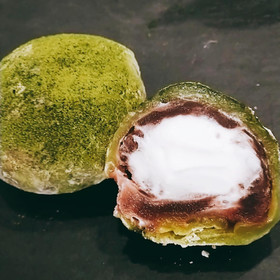 抹茶クリーム大福