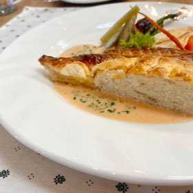 お魚のムースのパイ包み焼き 今回は魚の形にして焼きます