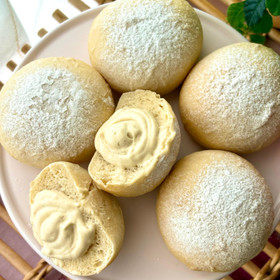 冷たいクリームパンの作り方💕バッチリマスター