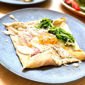 蕎麦粉のガレット
