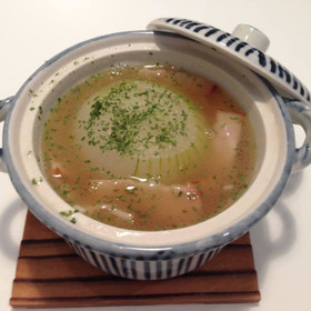たまねぎスープも絶品です。