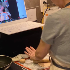 ２カメ体制で手元もしっかり見られるようにしています。