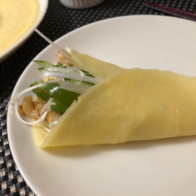 もちッとしたとっても美味しいクレープ。焼き方のコツも！