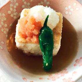 【2】揚げ出し豆腐